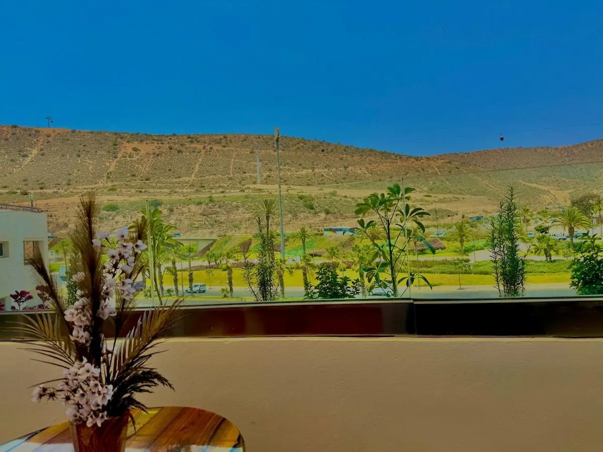 Marina Agadir Luxury Apartment With Mountain View & Pool Access