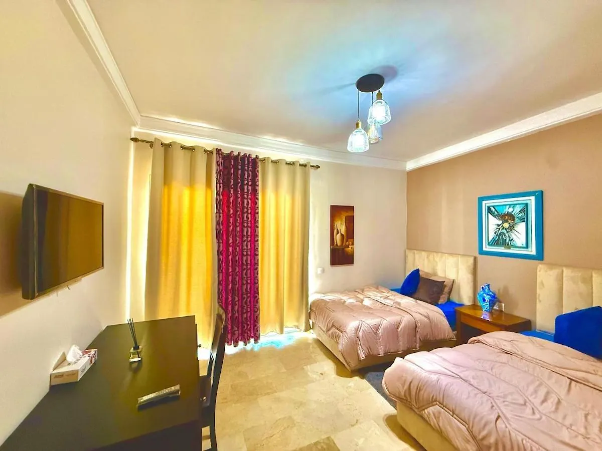 Marina Agadir Luxury Apartment With Mountain View & Pool Access Marokko