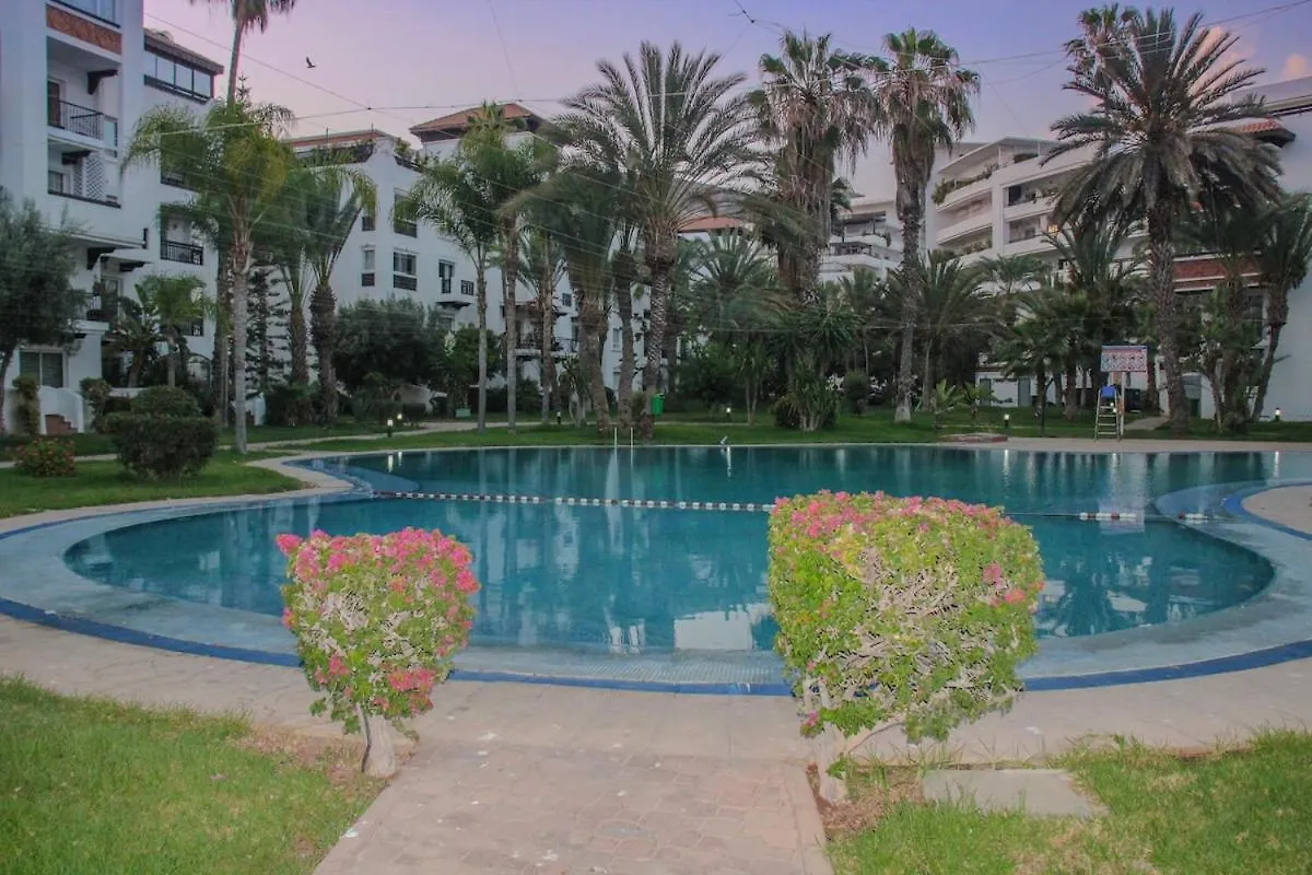 Marina Agadir Luxury Apartment With Mountain View & Pool Access 0*,  Marokko