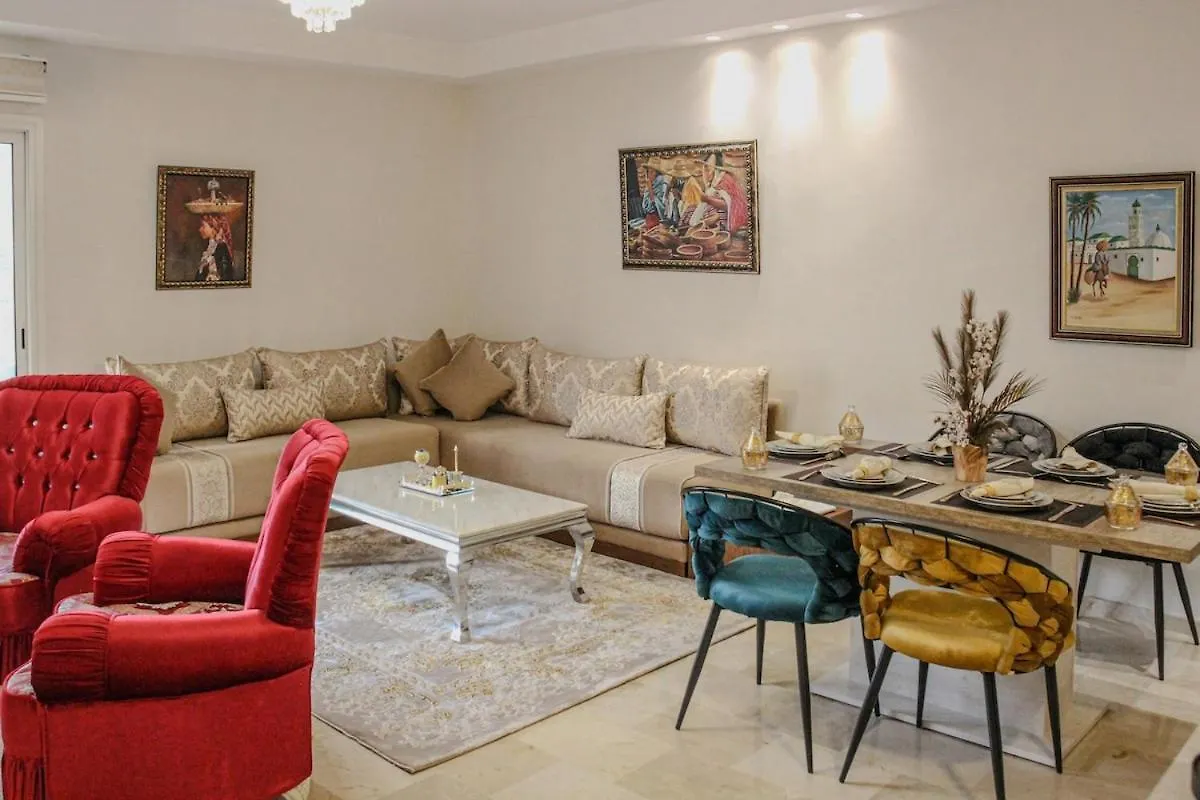 Marina Agadir Luxury Apartment With Mountain View & Pool Access