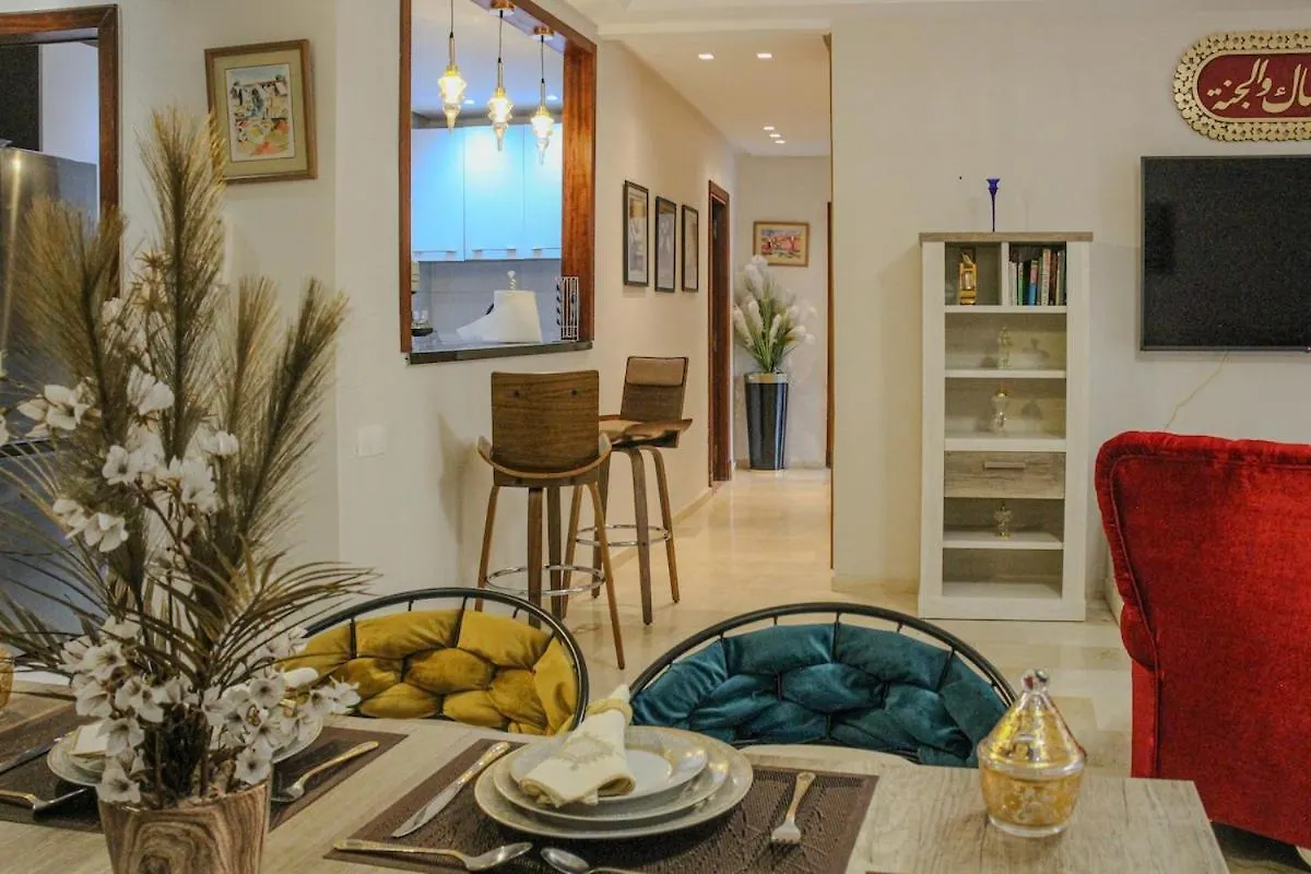 Marina Agadir Luxury Apartment With Mountain View & Pool Access