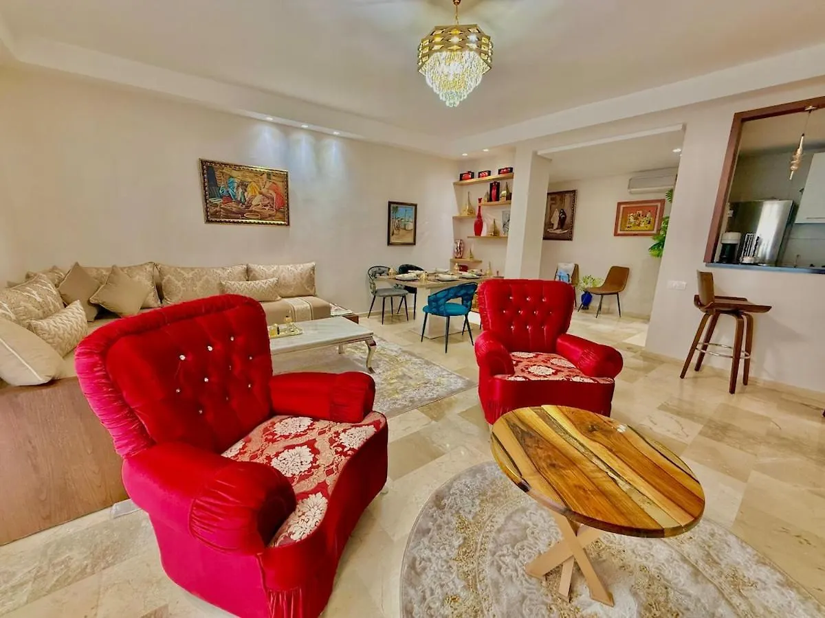 Marina Agadir Luxury Apartment With Mountain View & Pool Access 0*,